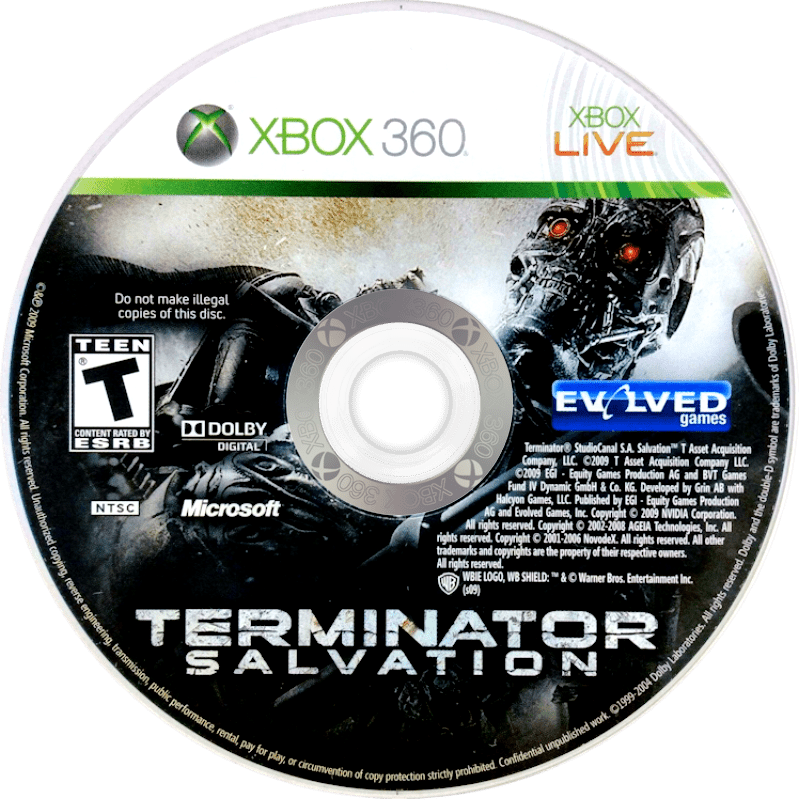 Terminator Salvation media 3 for Xbox 360